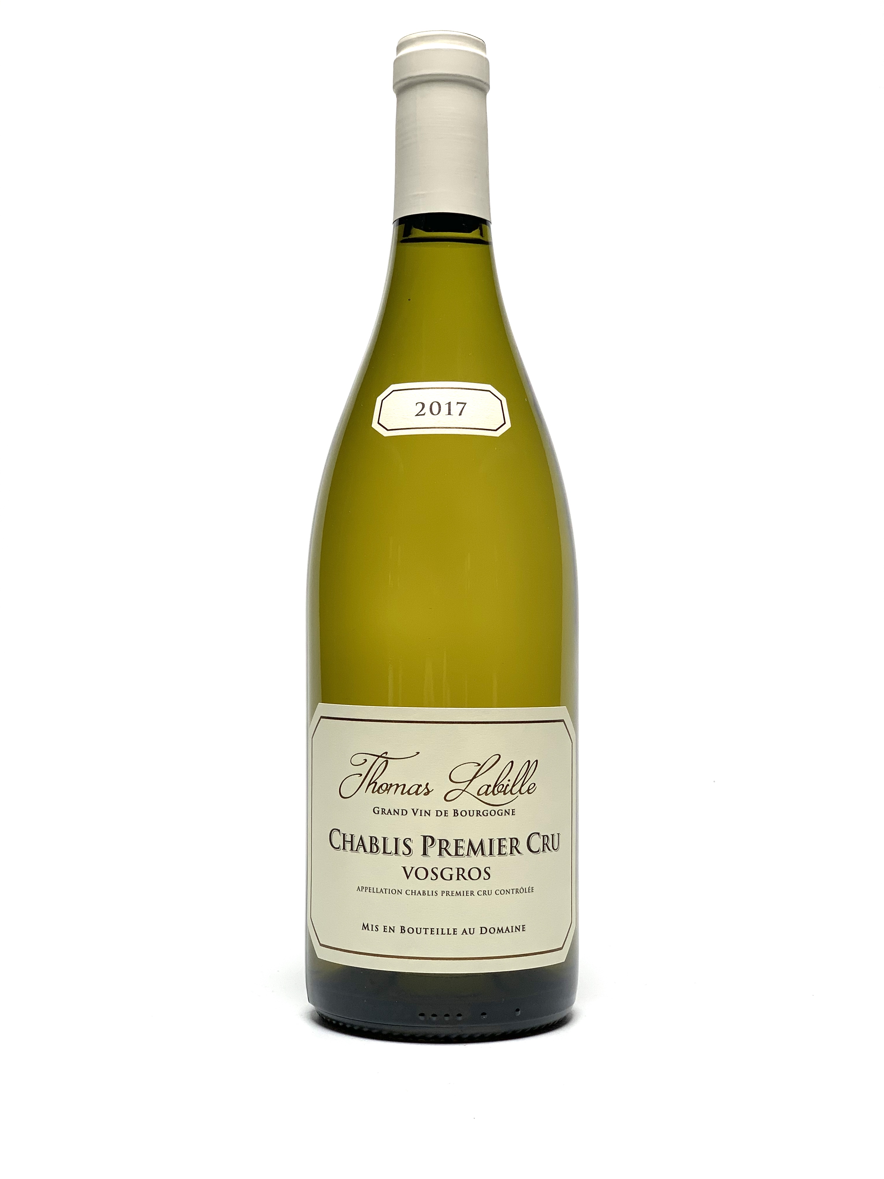 CHABLIS 1ER CRU VOSGROS 2017 AOC THOMAS LABILLE 0,75 - Kratochvílovci